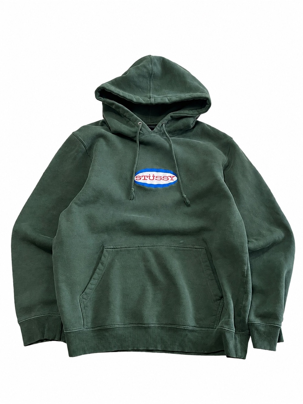 Stussy Army Green Hoodie